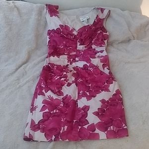Joseph Ribkoff 100% silk knee length dress